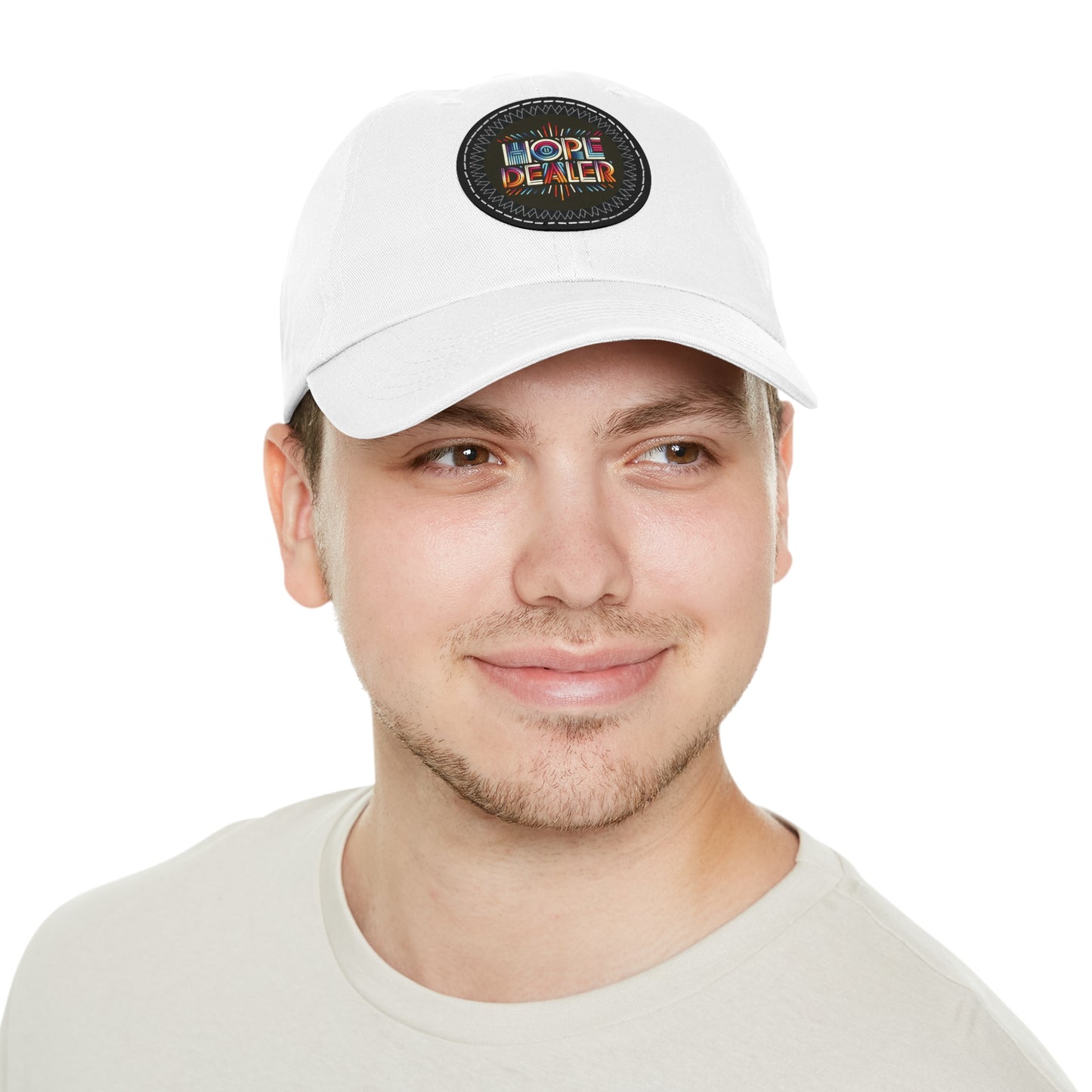 Hope Dealer Baseball Cap  Leather Patch (Round)