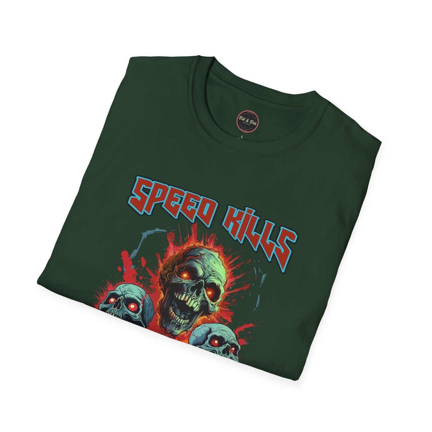 Speed Kills Unisex Softstyle T-Shirt