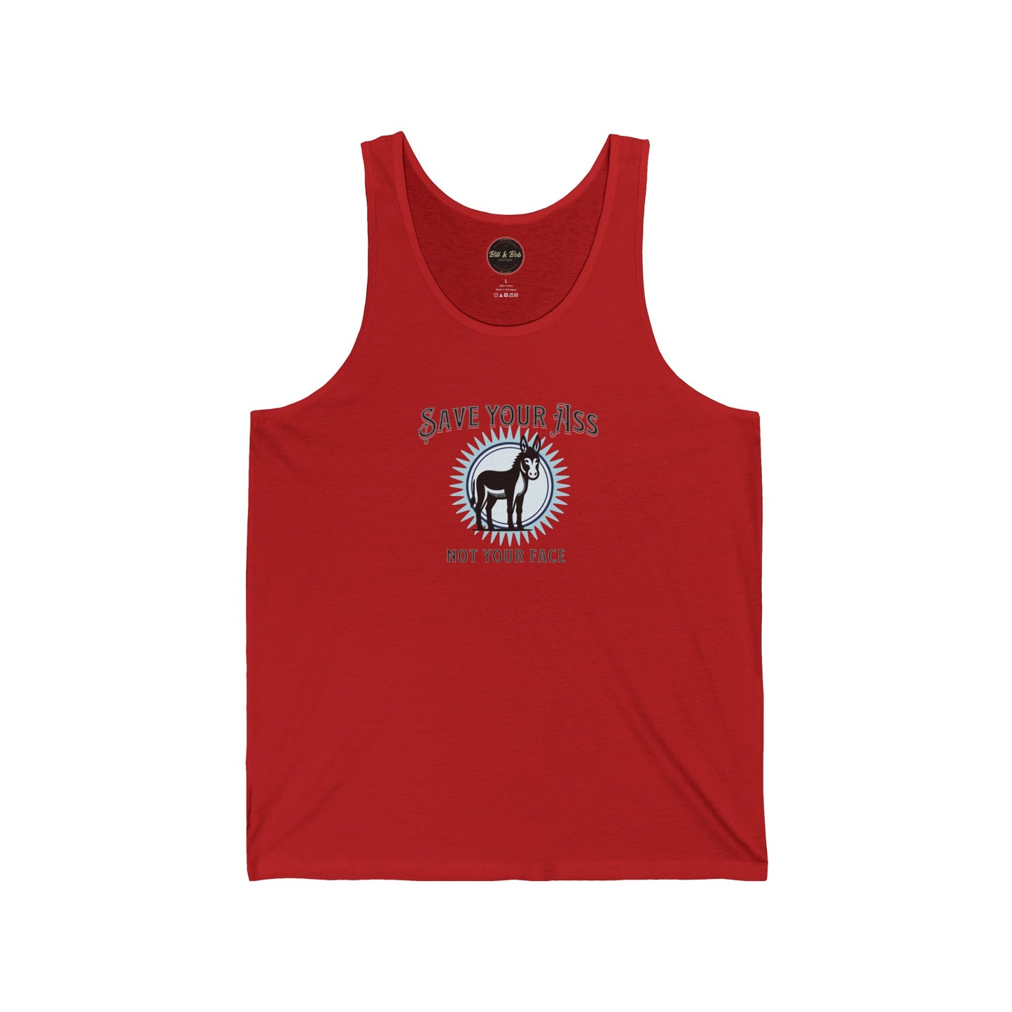 Save Your Ass Unisex Jersey Tank