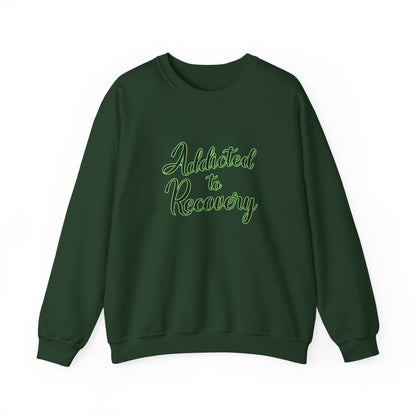 Addicted to Recovery Unisex Heavy Blend™ Crewneck Sweatshirt