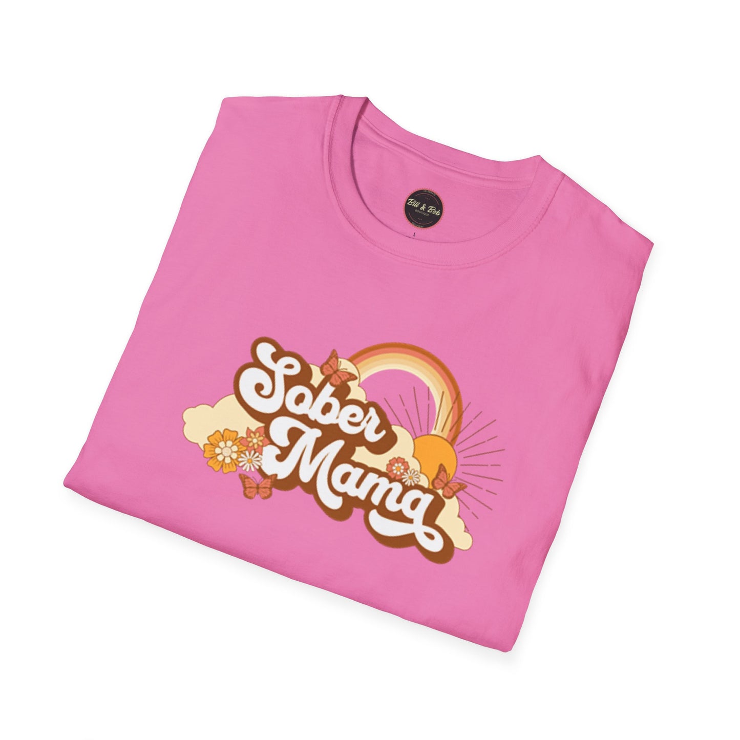 Sober Mama Unisex Softstyle T-Shirt