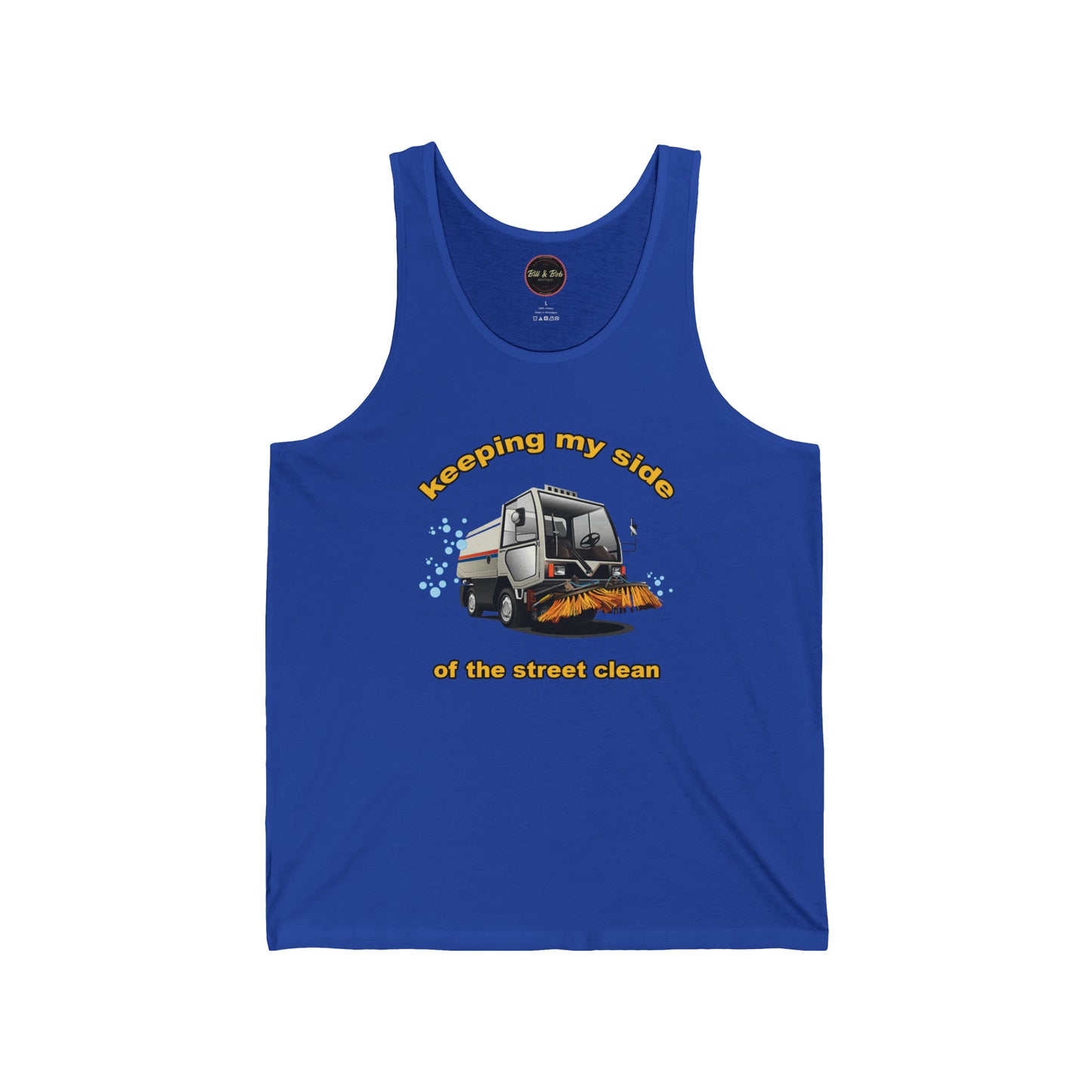 Street Clean Unisex Jersey Tank