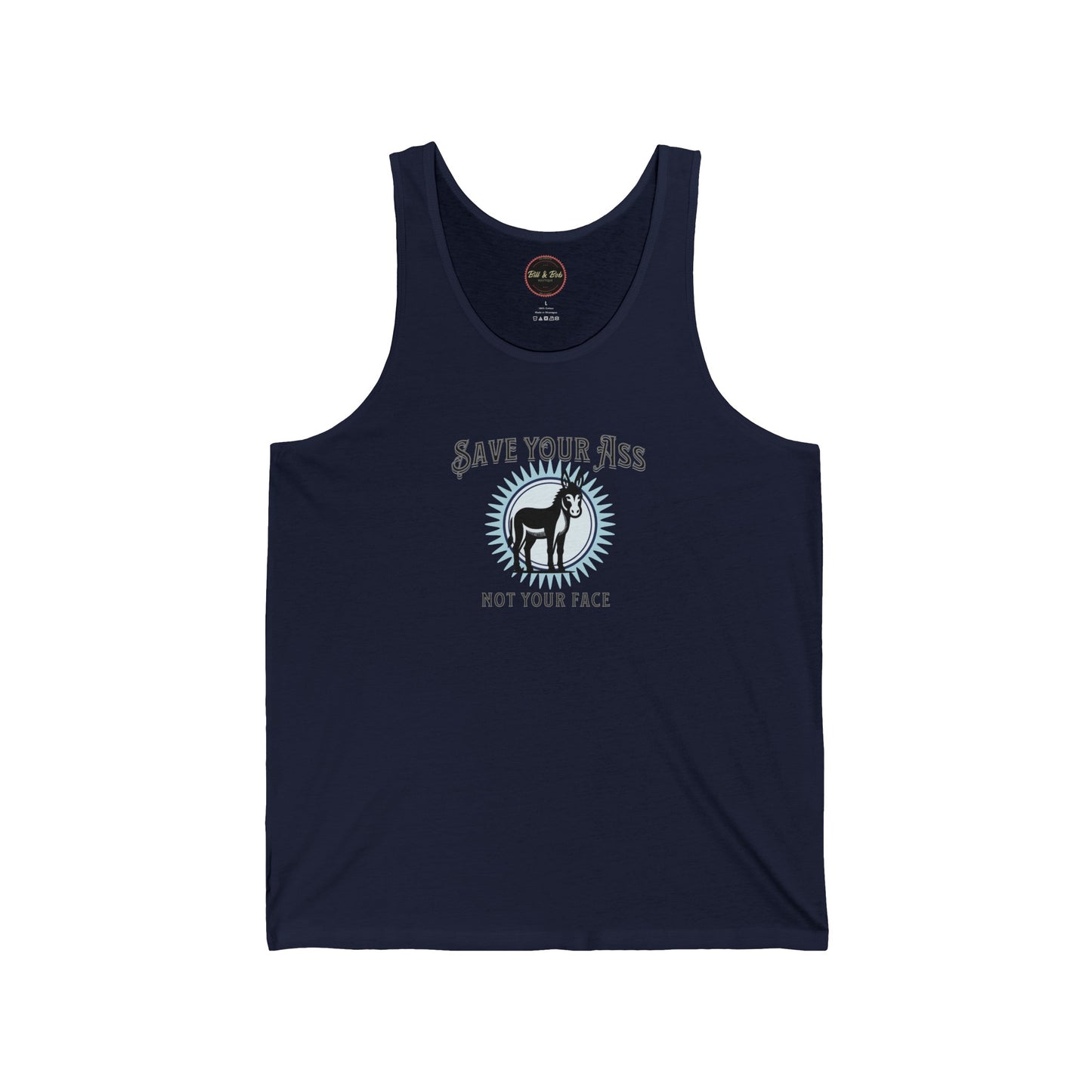 Save Your Ass Unisex Jersey Tank