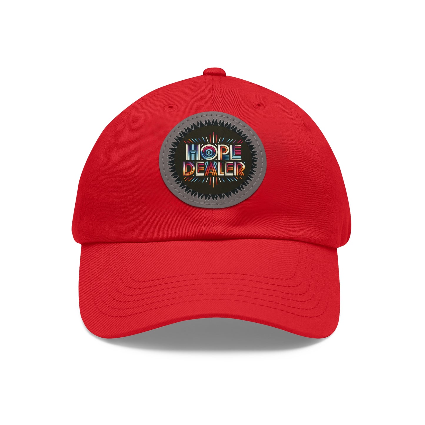 Hope Dealer Baseball Cap  Leather Patch (Round)