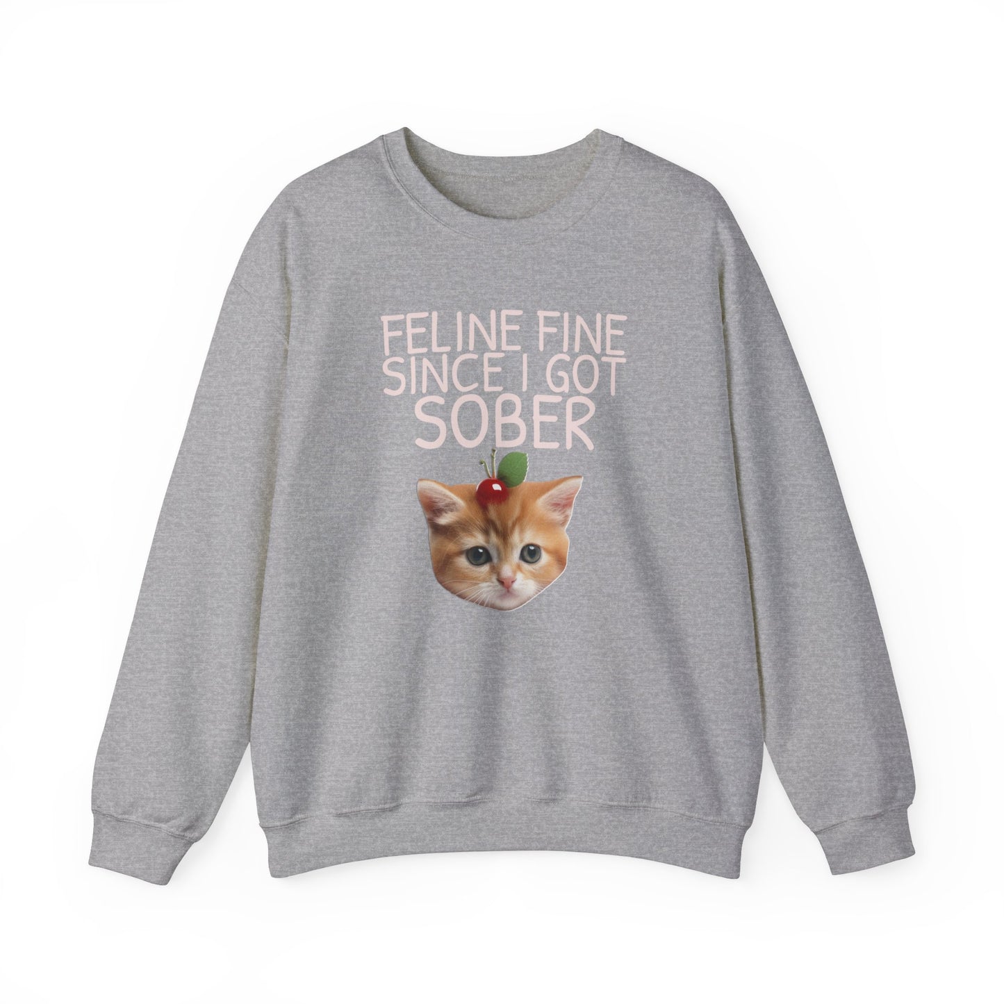 Feline Fine Unisex Heavy Blend™ Crewneck Sweatshirt