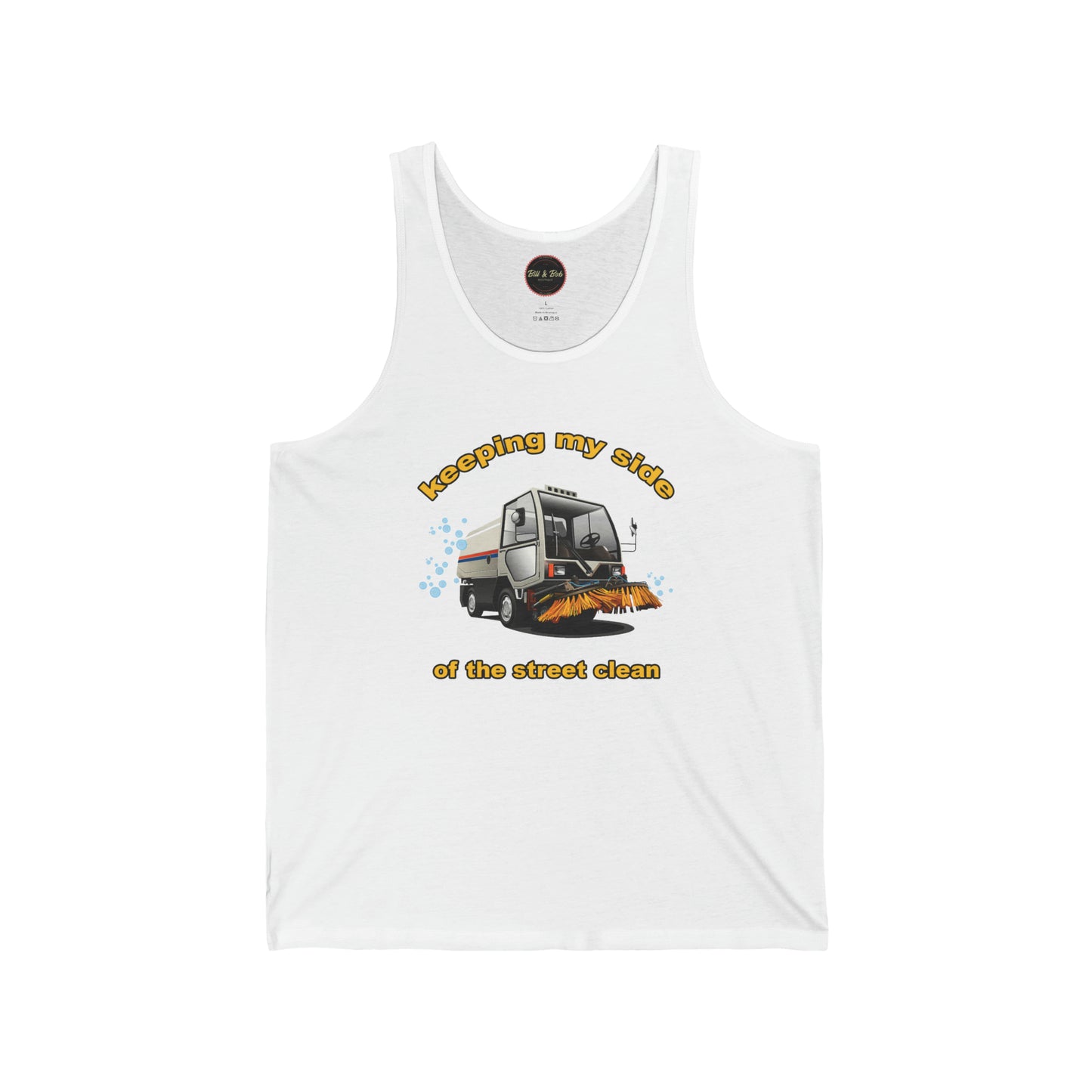 Street Clean Unisex Jersey Tank