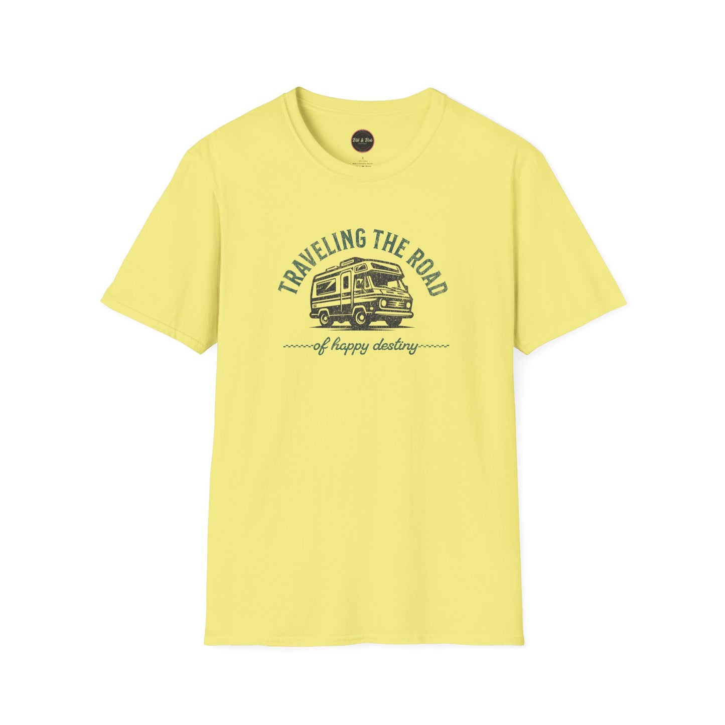 Road of Happy Destiny Unisex Softstyle T-Shirt