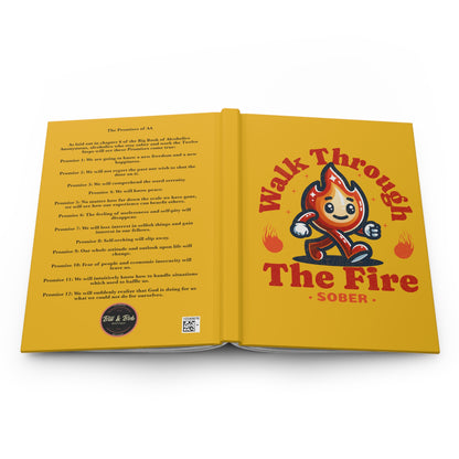 Walk Through the Fire Hardcover Journal Matte