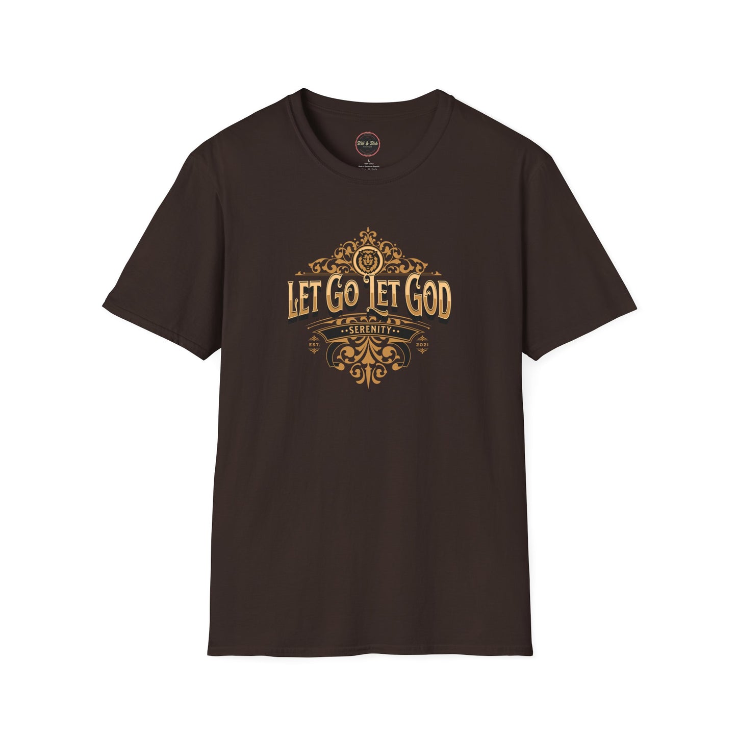 Let Go Let God Unisex Softstyle T-Shirt