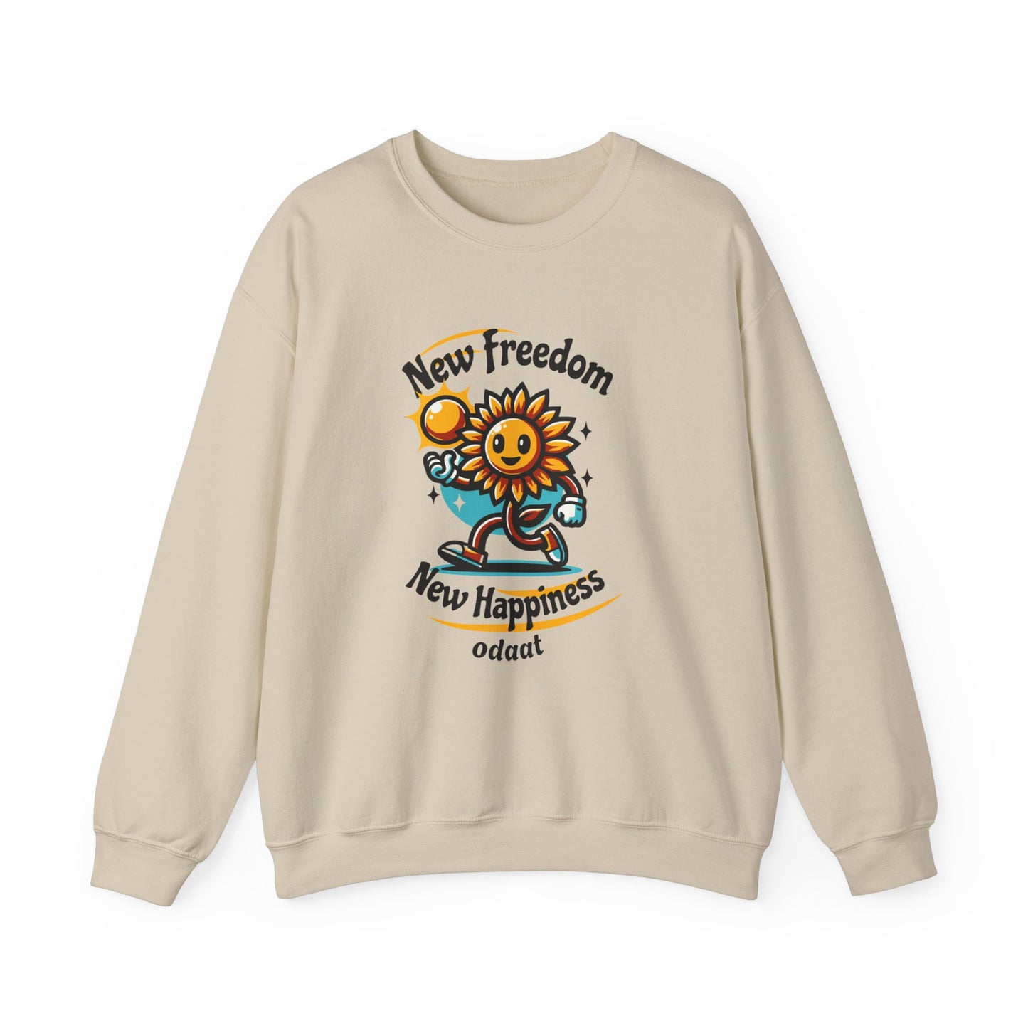 New Freedom New Happiness Unisex Heavy Blend™ Crewneck Sweatshirt