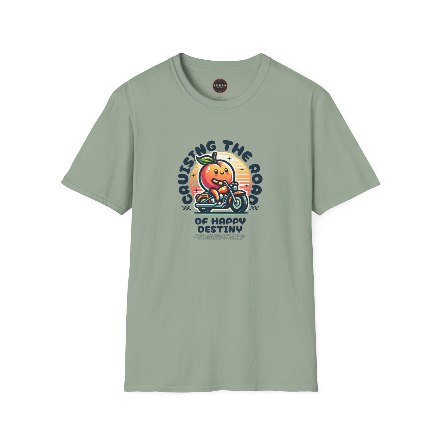 Cruising the Road of Happy Destiny Unisex Softstyle T-Shirt