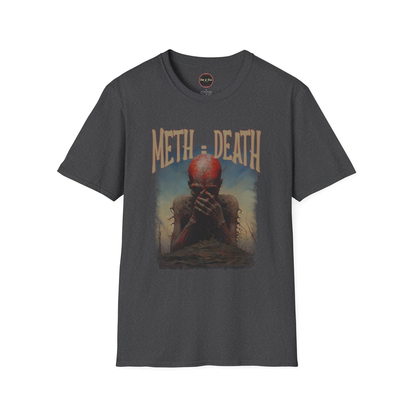 Meth = Death Unisex Softstyle T-Shirt