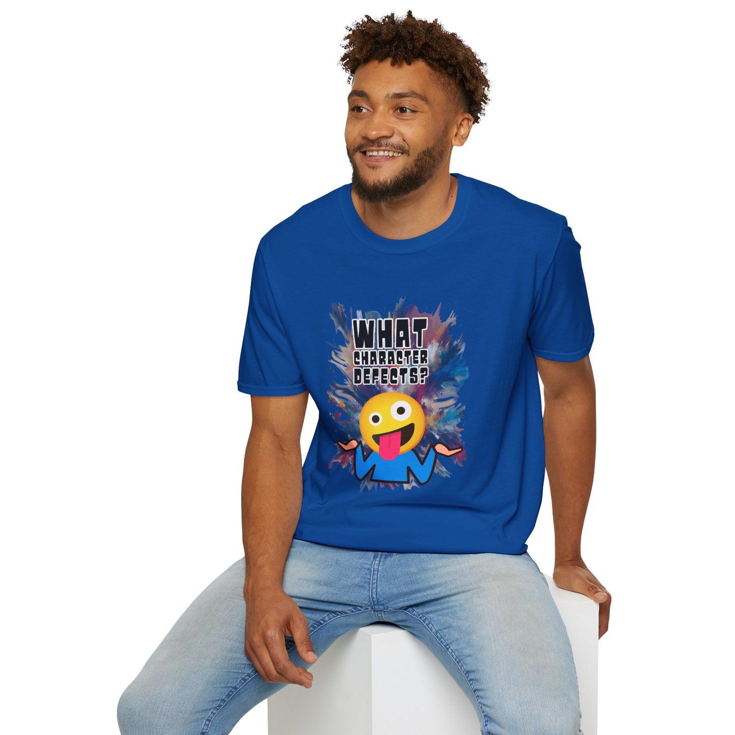 What Character Defects? Unisex Softstyle T-Shirt
