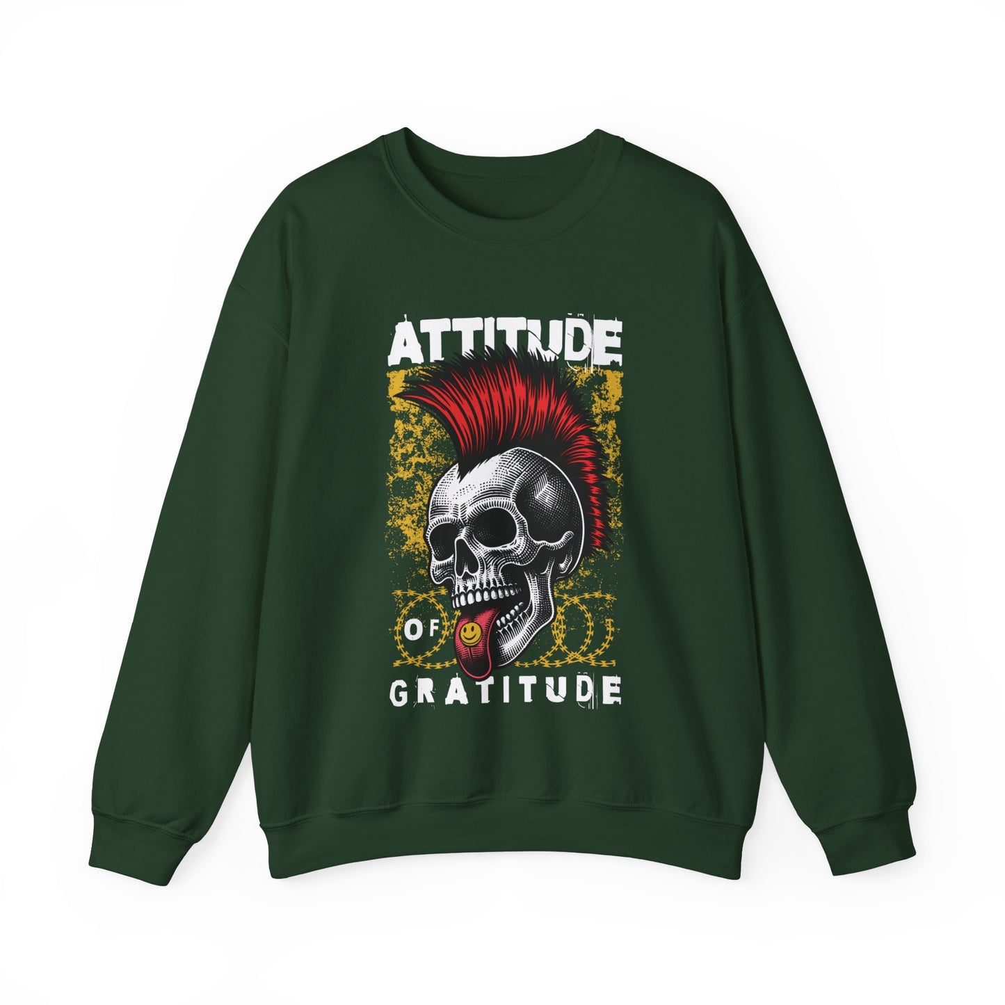 Attitude of Gratitude Unisex Heavy Blend™ Crewneck Sweatshirt