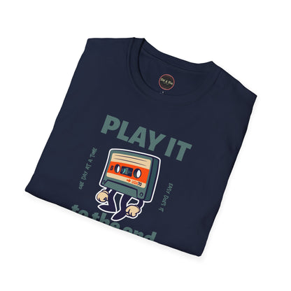 Play the tape to the End Unisex Softstyle T-Shirt