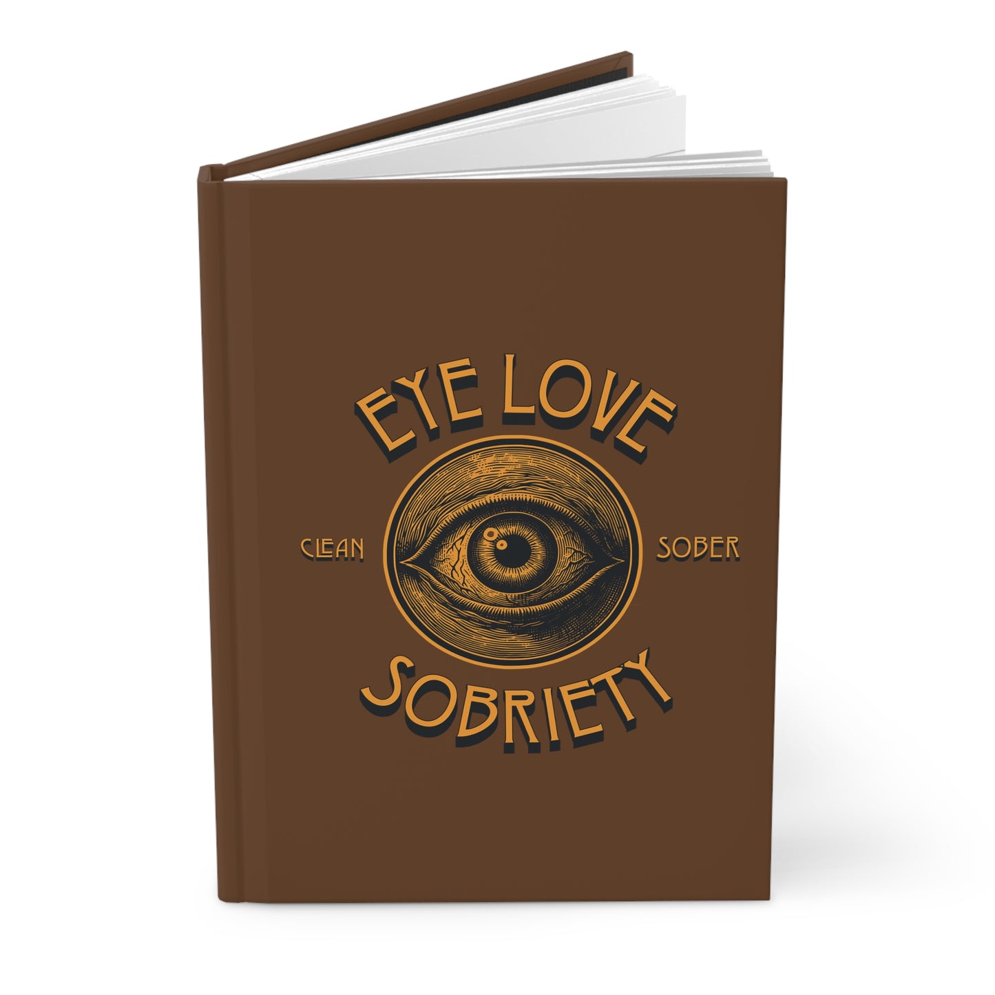 Eye Love Sobriety Hardcover Journal Matte