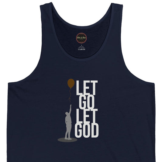 Let Go Let God Unisex Jersey Tank