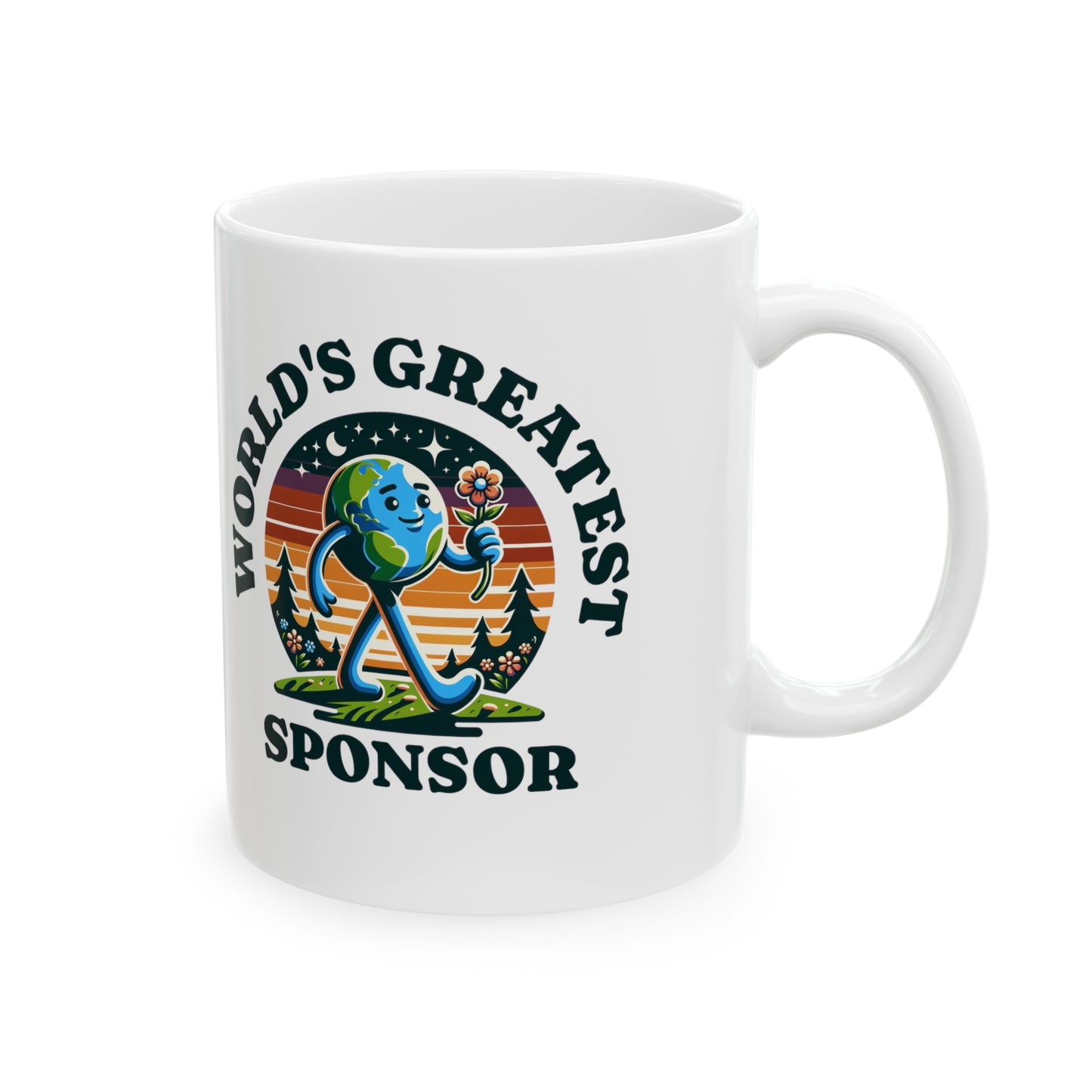 World's Greatest Sponsor Ceramic Mug, 11oz