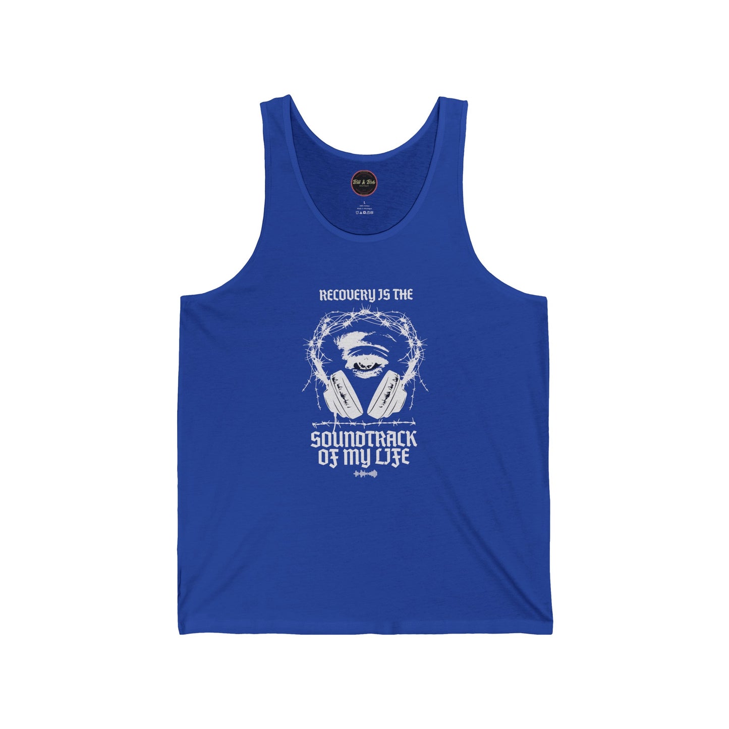 Recovery Soundtrack Unisex Jersey Tank