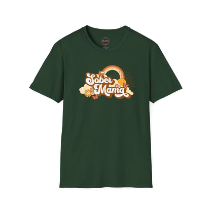 Sober Mama Unisex Softstyle T-Shirt