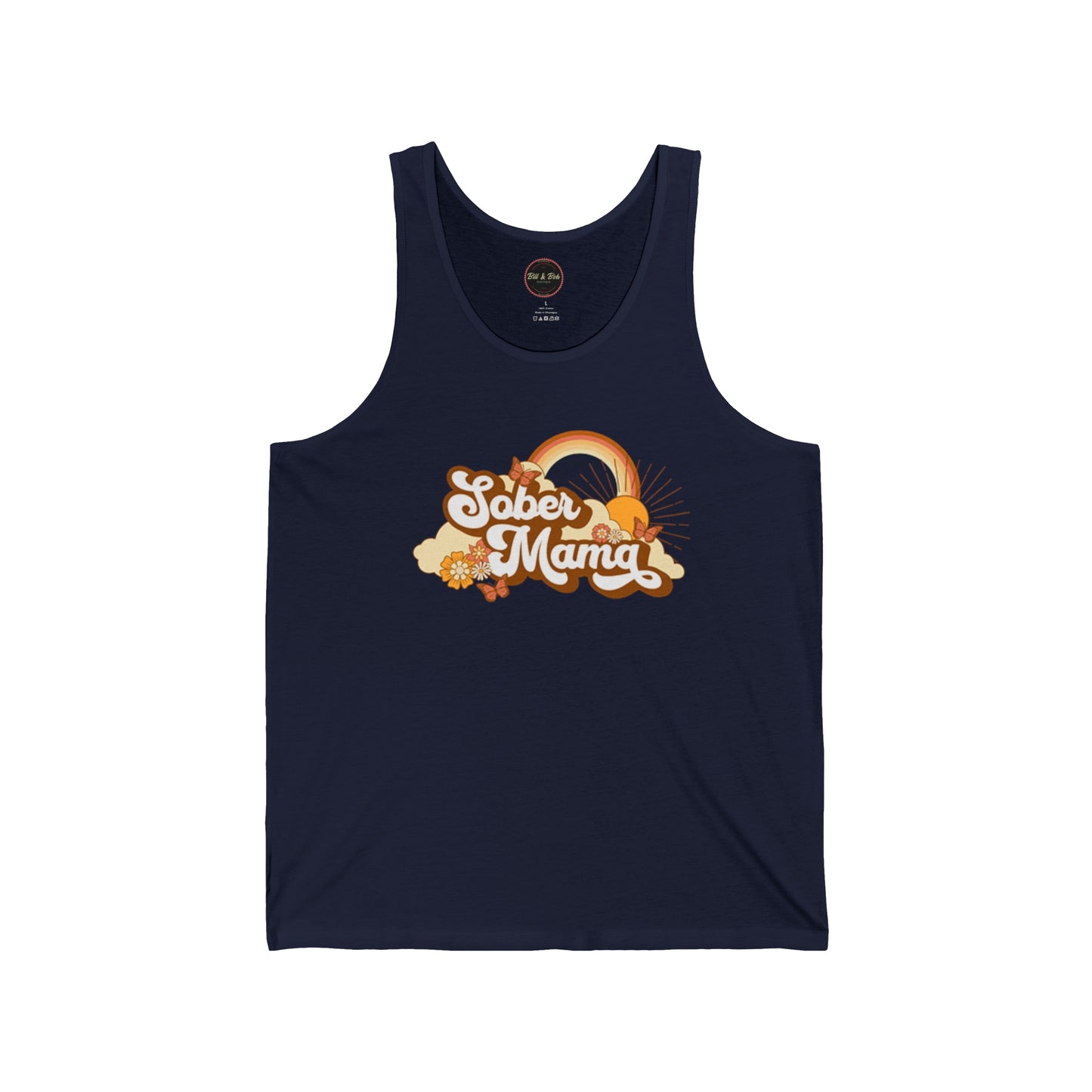 Sober Mama Unisex Jersey Tank