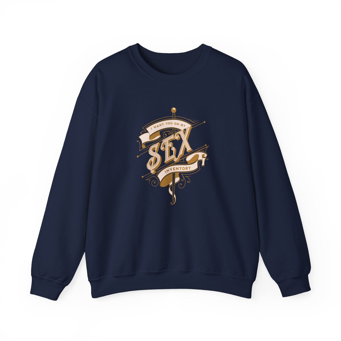 Sex Inventory Unisex Heavy Blend™ Crewneck Sweatshirt