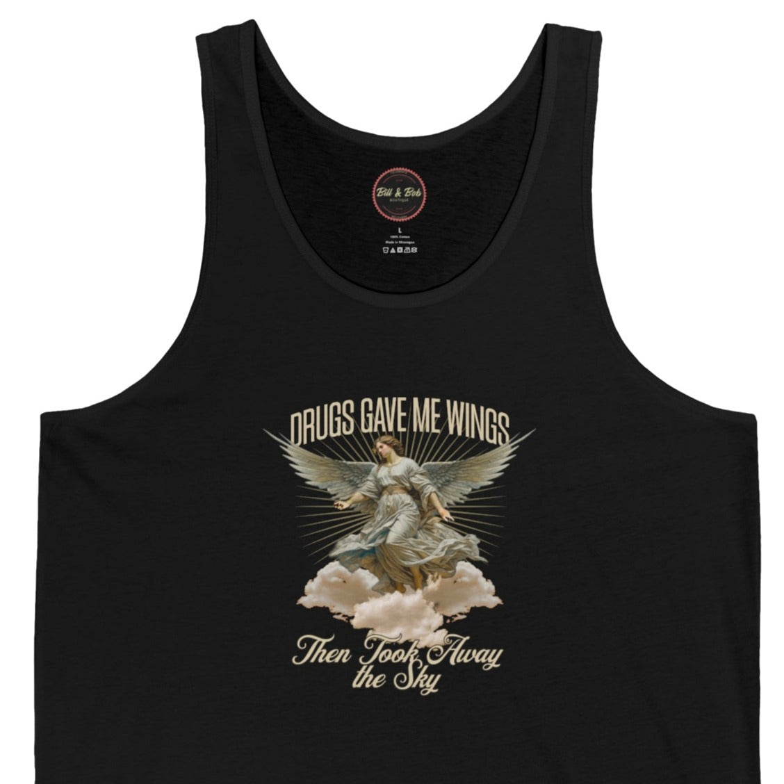 Drugs Gave Me Wings Unisex Jersey Tank