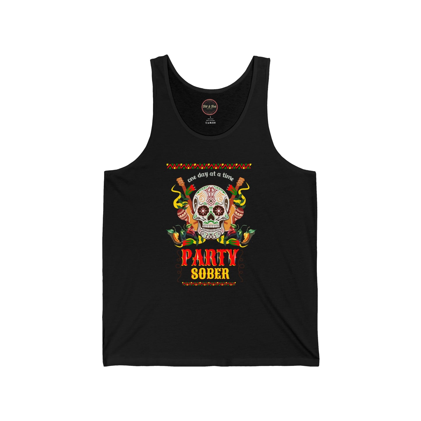 Party Sober Unisex Jersey Tank