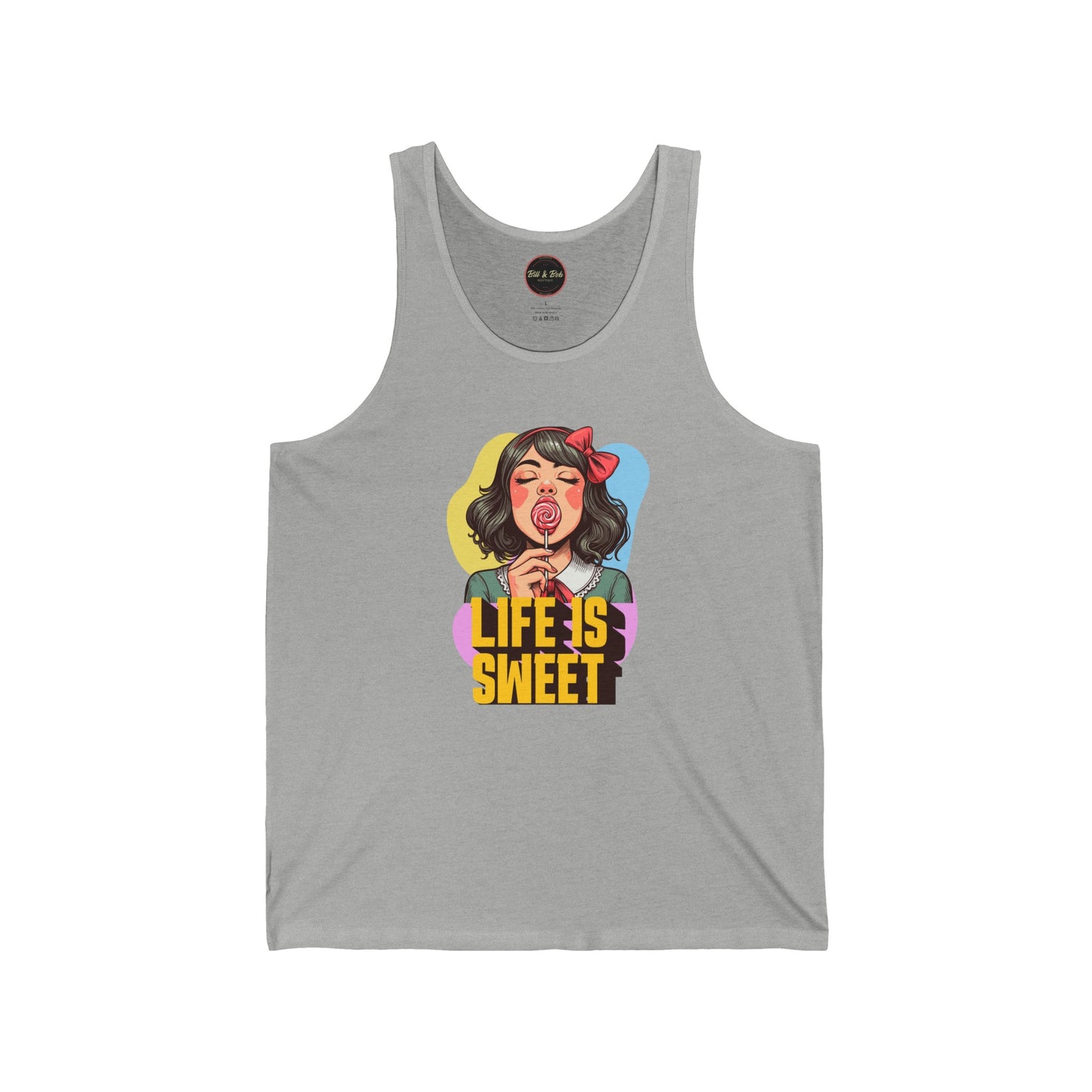 Life is Sweet Unisex Jersey Tank