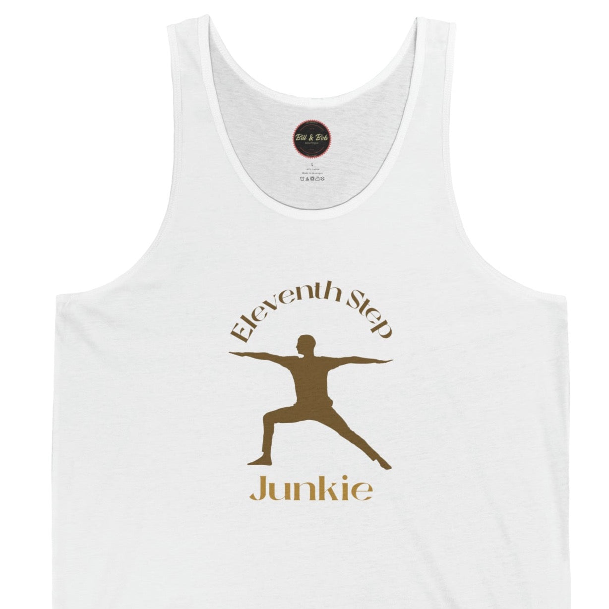 11th Step Junkie Unisex Jersey Tank