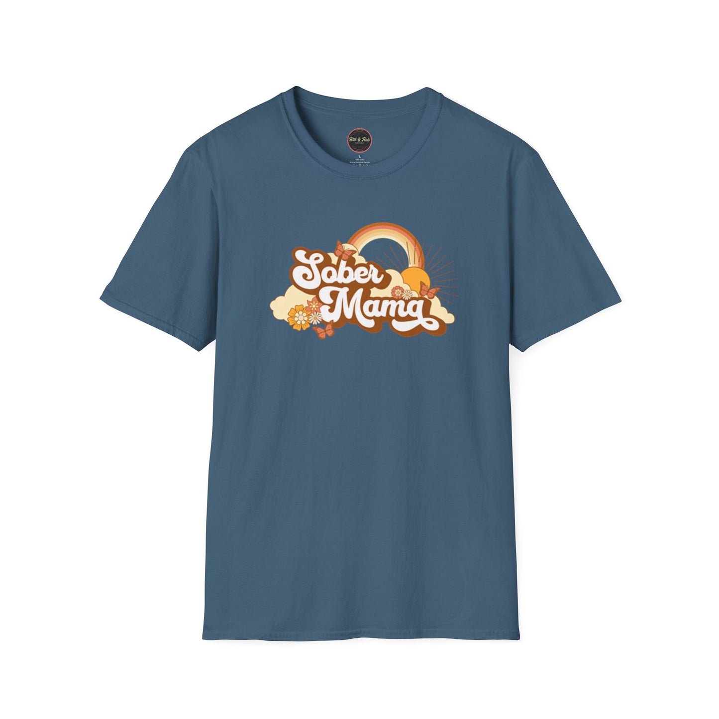 Sober Mama Unisex Softstyle T-Shirt