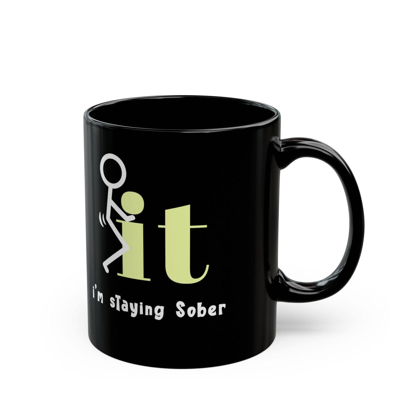 F@ck It Black Mug (11oz)