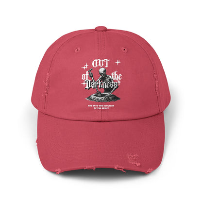 Out of the Darkness Unisex Distressed Cap