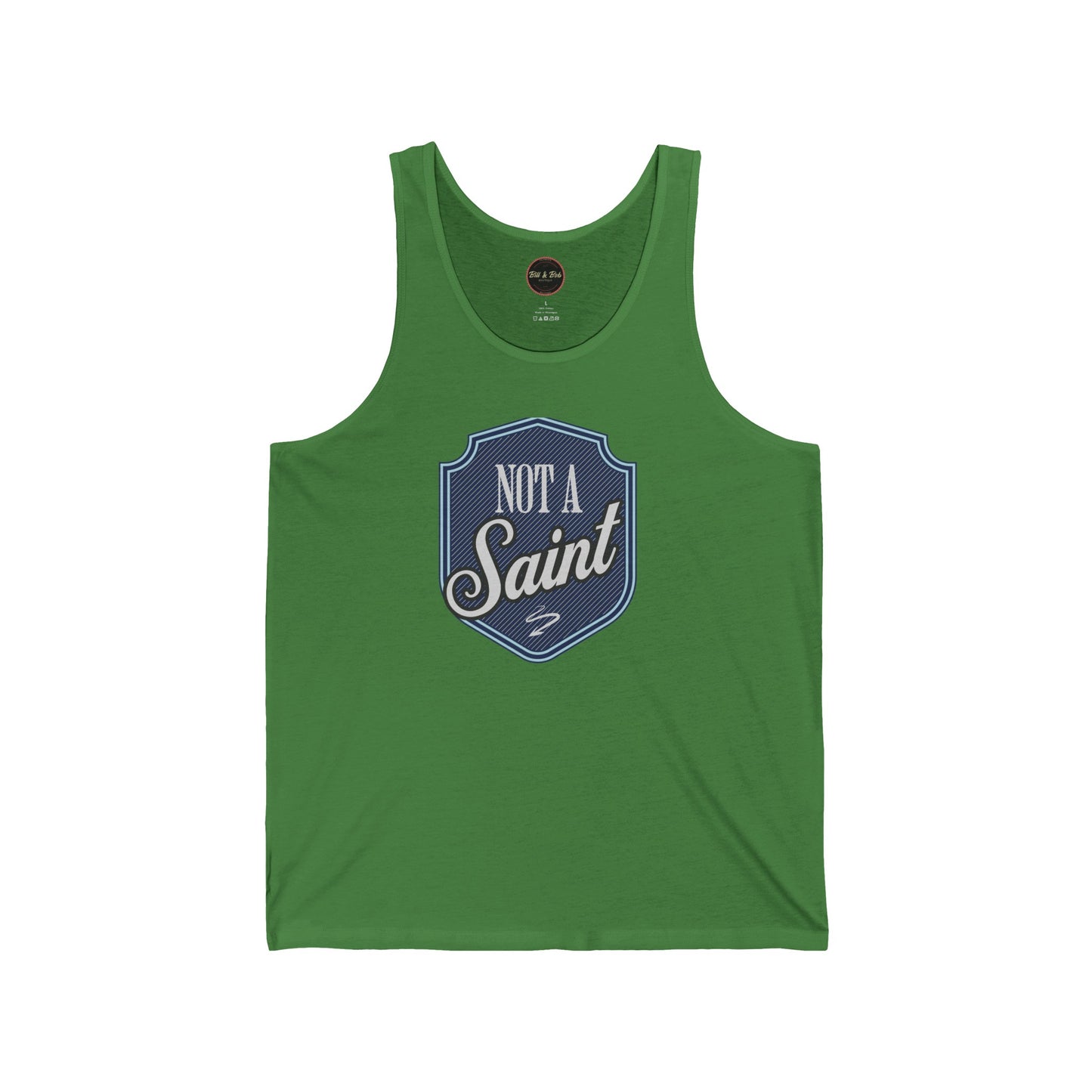 Not a Saint Unisex Jersey Tank