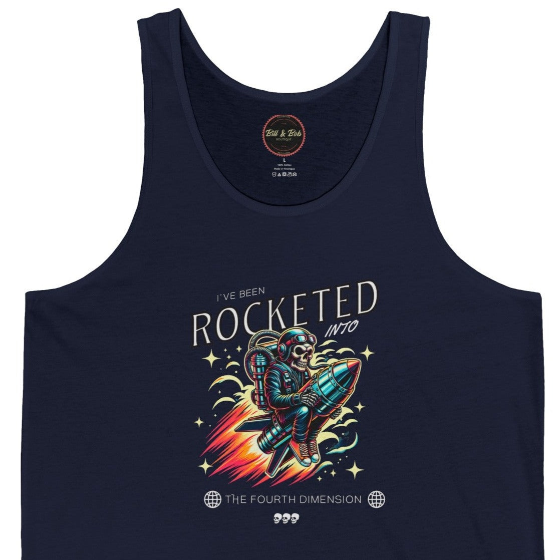 Rocketed Unisex Jersey Tank