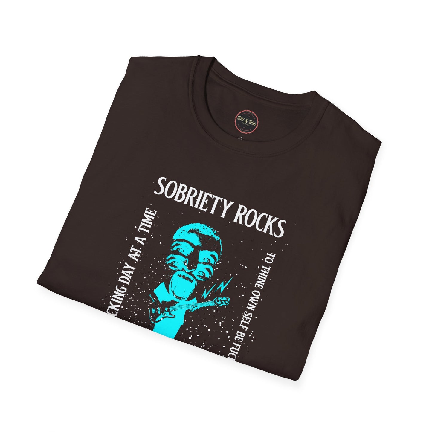 Sobriety Rocks Unisex Softstyle T-Shirt