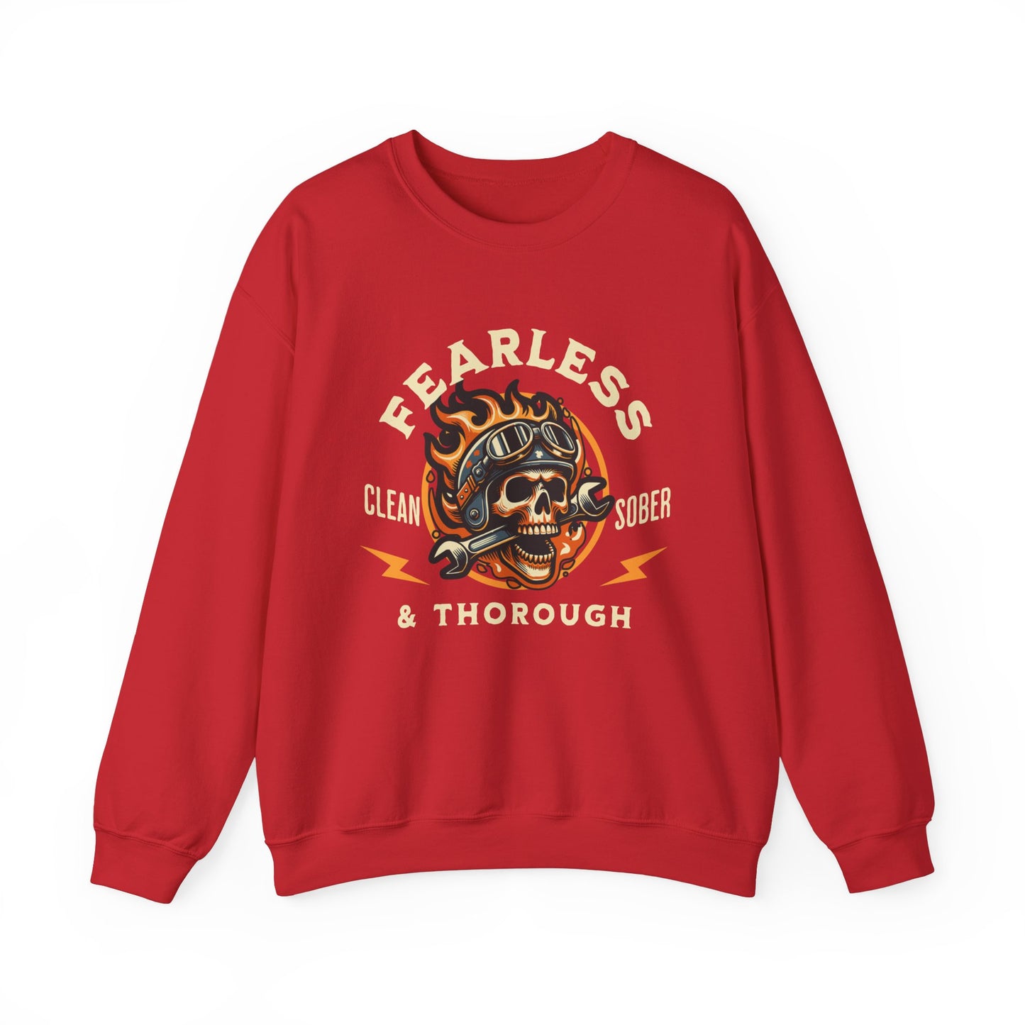 Fearless and Thorough Unisex Heavy Blend™ Crewneck Sweatshirt