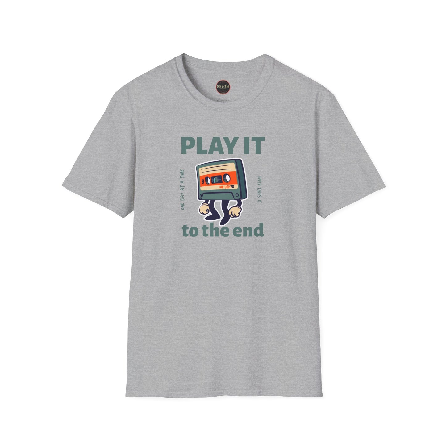 Play the tape to the End Unisex Softstyle T-Shirt