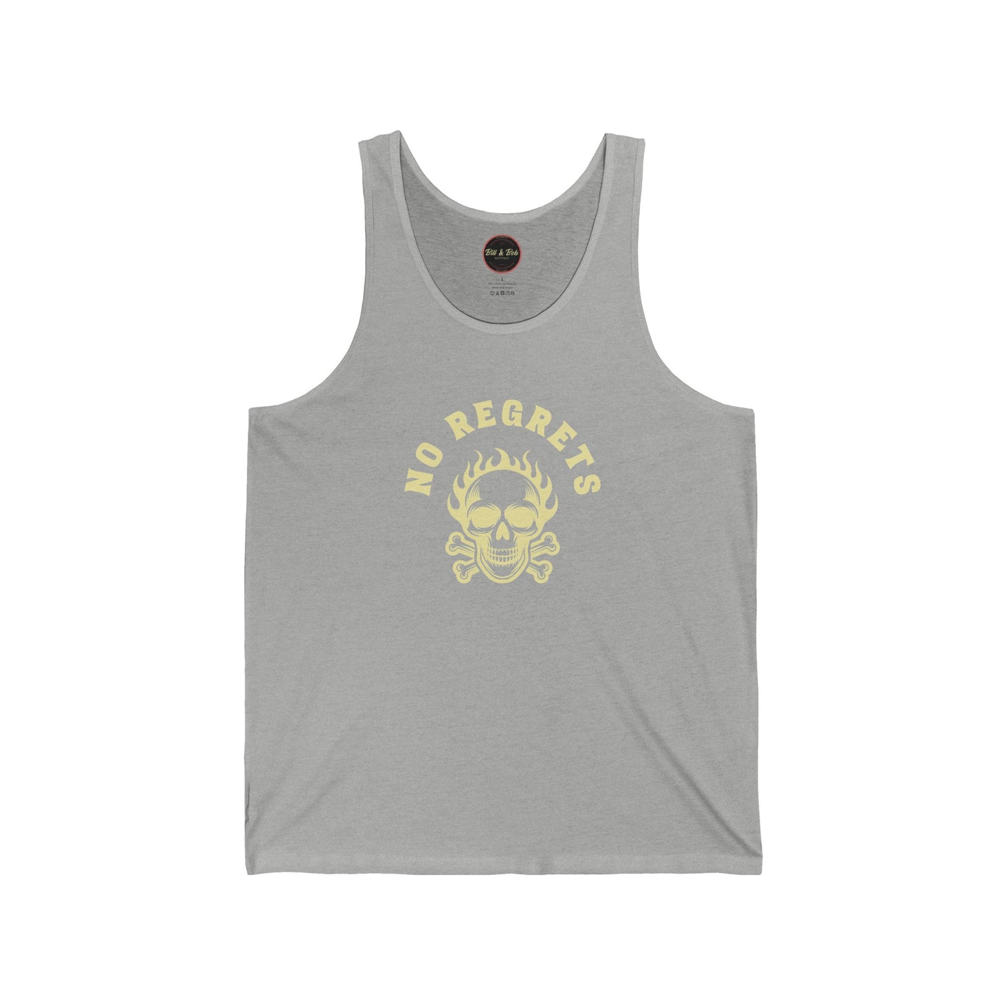 No Regrets Unisex Jersey Tank