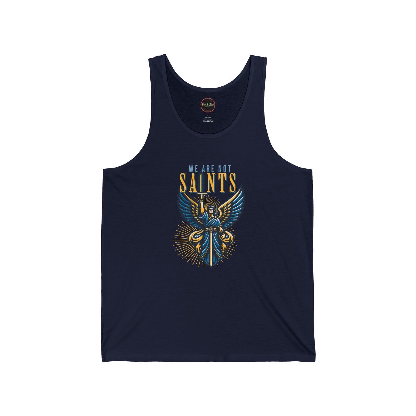 We Are Not Saints Unisex Jersey Tank