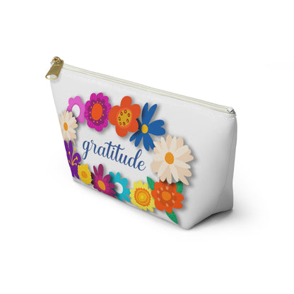 Gratitude Accessory Pouch w T-bottom