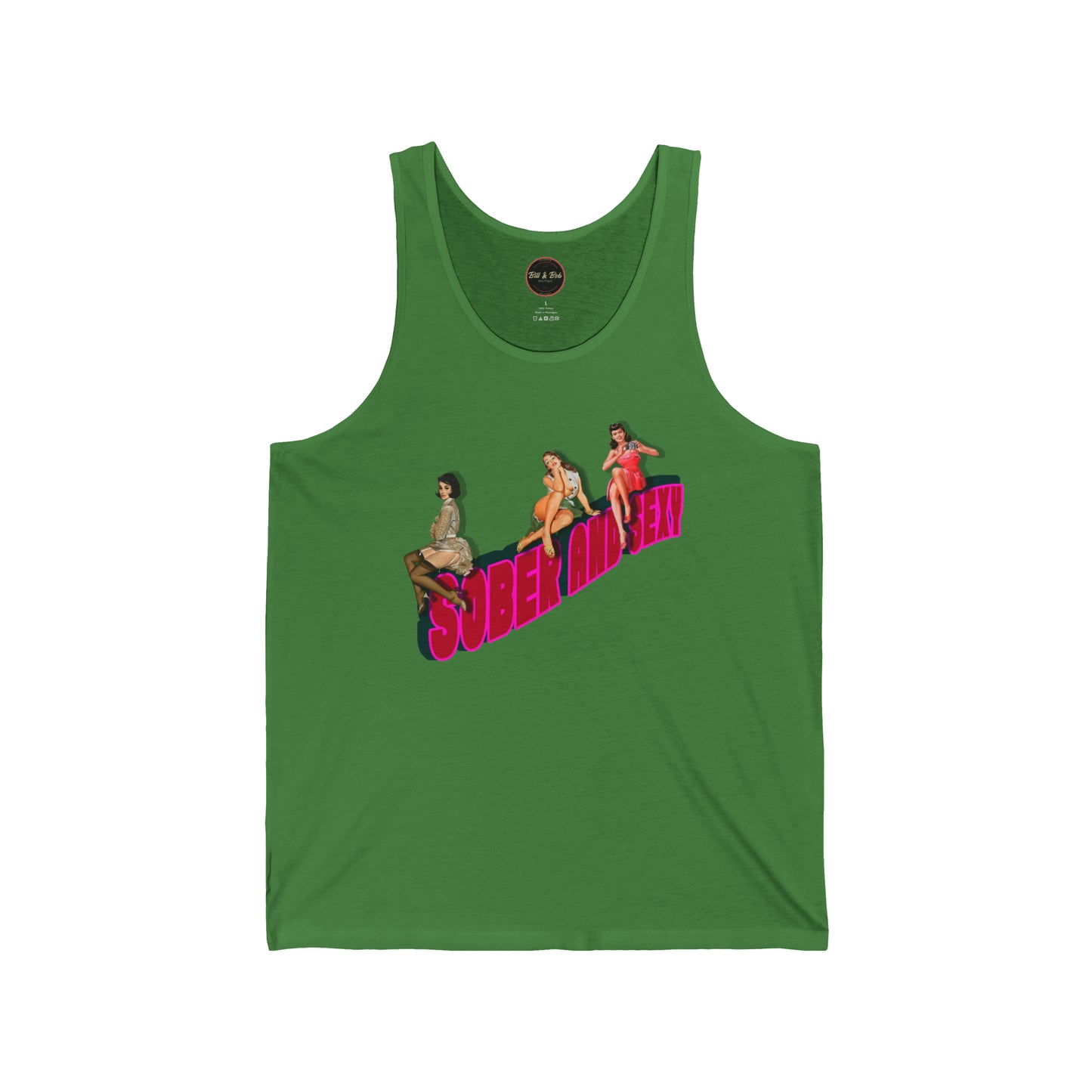 Sober and Sexy Unisex Jersey Tank