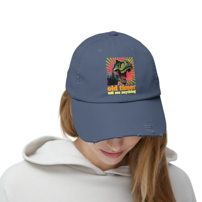 Old Timer Unisex Distressed Cap