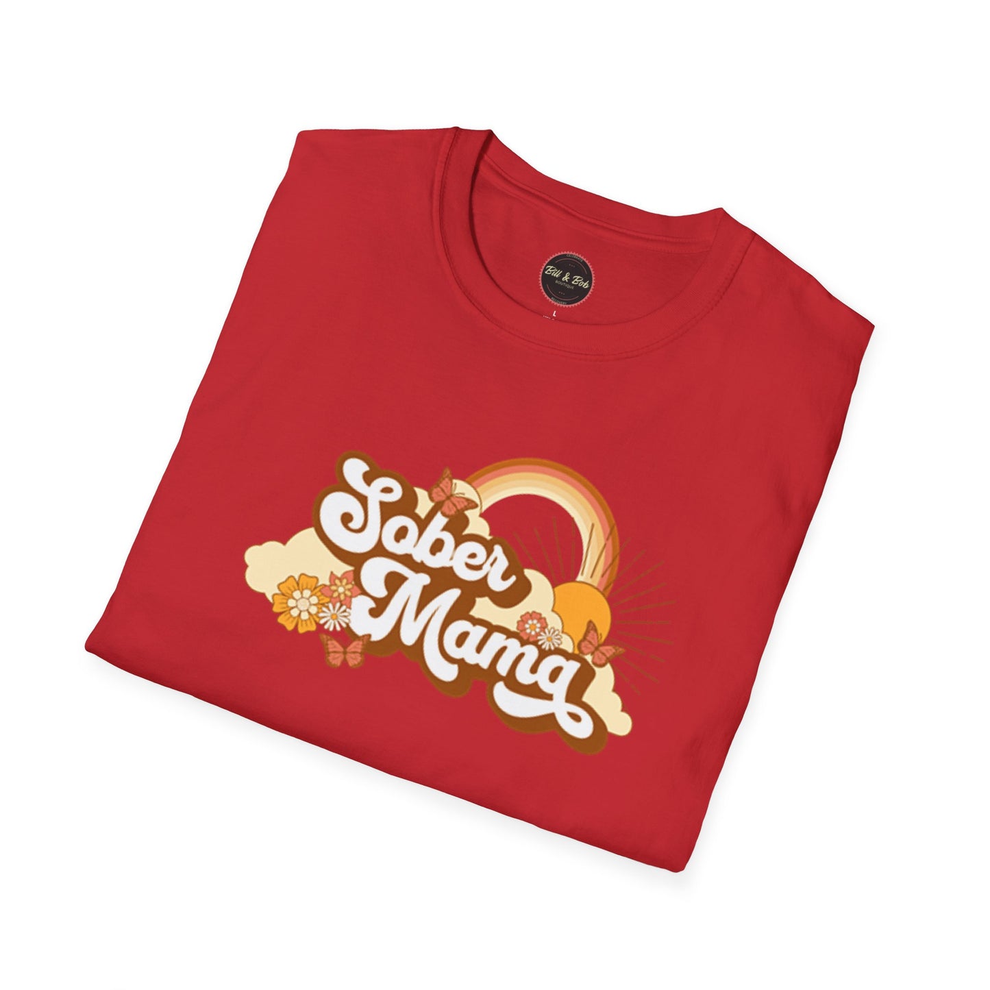 Sober Mama Unisex Softstyle T-Shirt