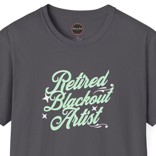 Retired Blackout Artist Unisex Softstyle T-Shirt