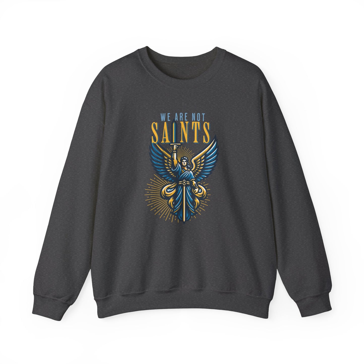 We Are Not Saints Unisex Heavy Blend™ Crewneck Sweatshirt