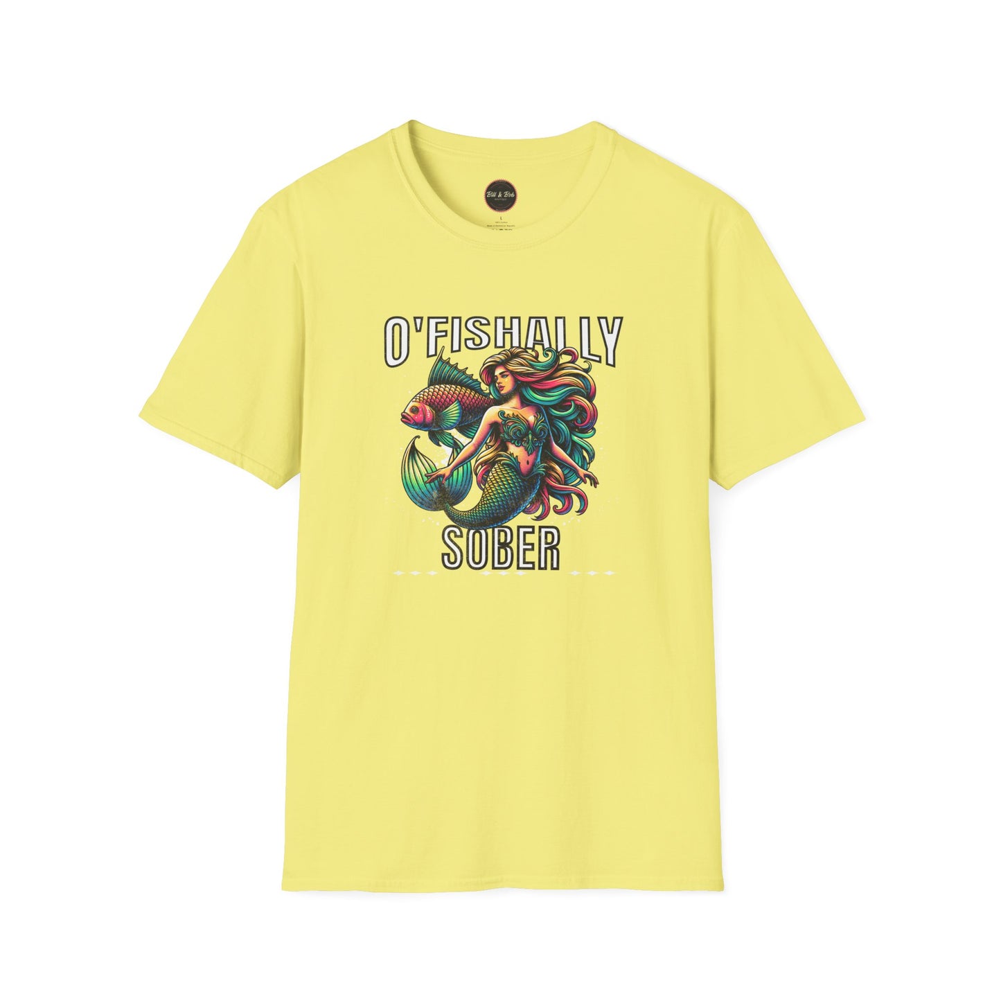 O'Fishally Sober Unisex Softstyle T-Shirt