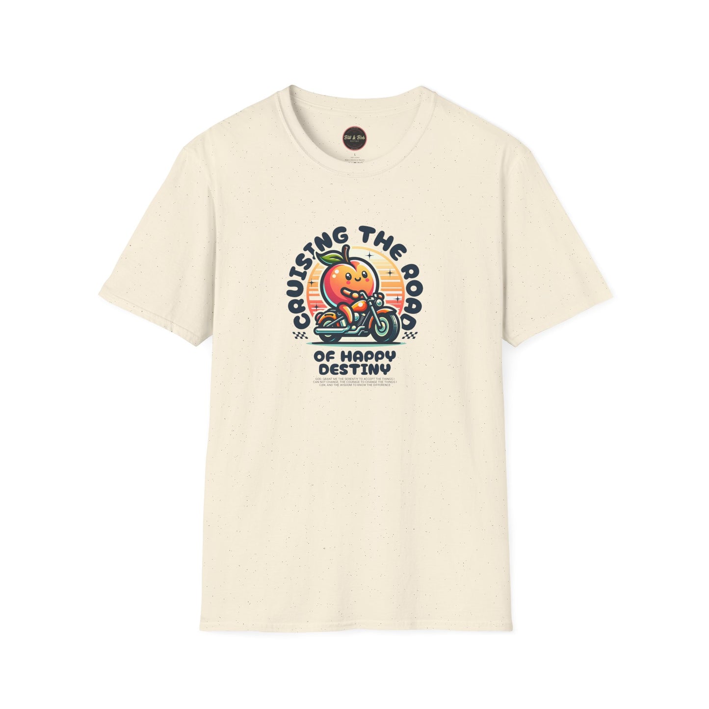 Cruising the Road of Happy Destiny Unisex Softstyle T-Shirt