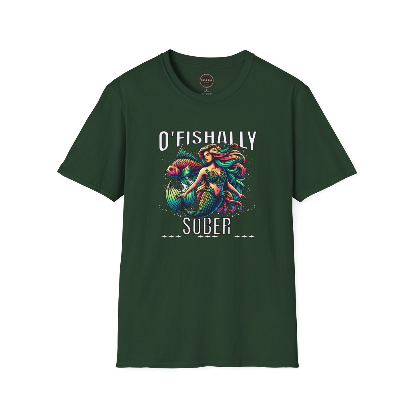 O'Fishally Sober Unisex Softstyle T-Shirt