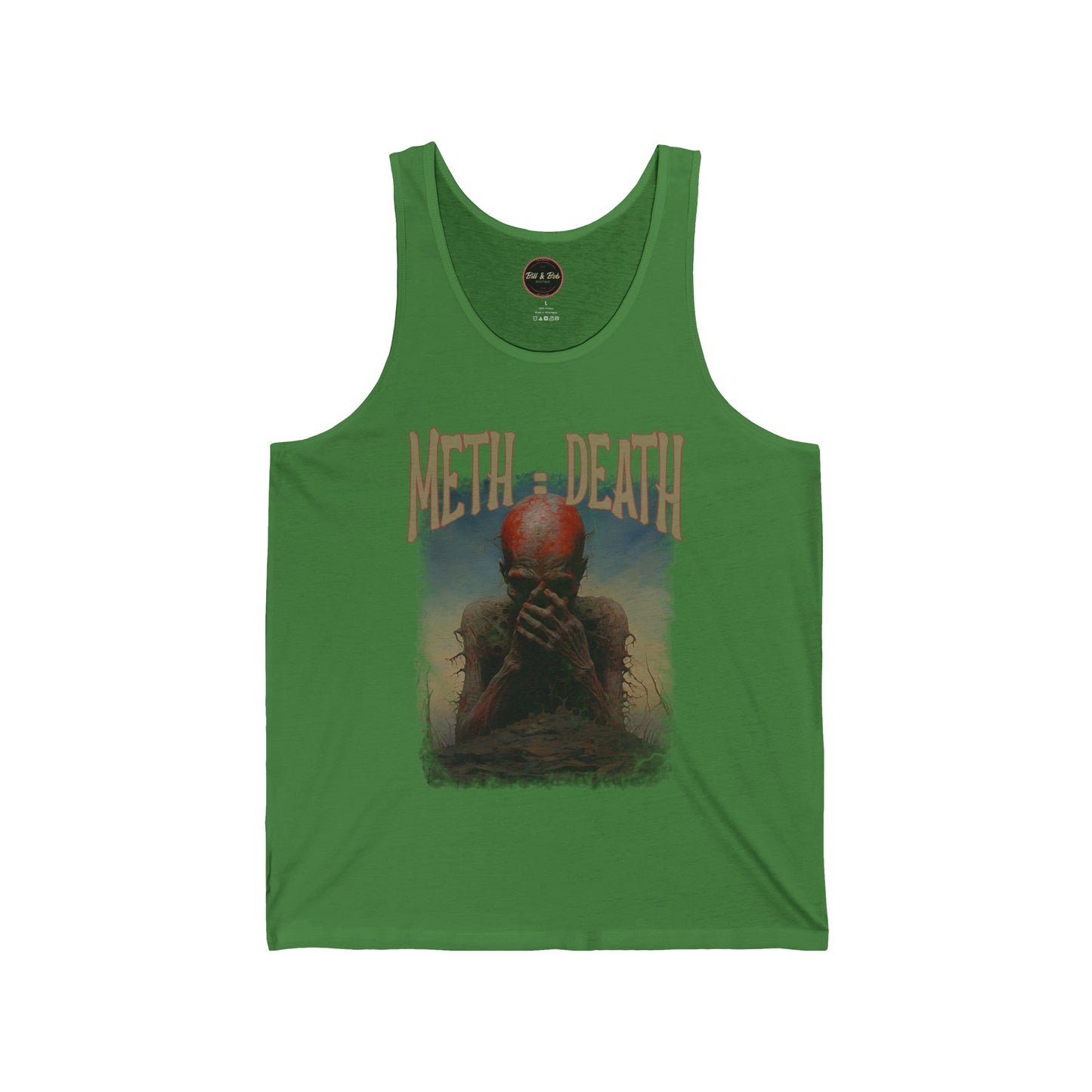 Meth = Death Unisex Jersey Tank